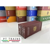 PT CONTAINER 20ft MSC BROWN