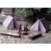 OMK TENTS FIRE PIT CAMPING SCE
