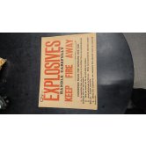 CN CN SIGN EXPLOSIVES 862 (10-