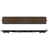 WHEELS 62' FLATCAR 3 PACK CP A