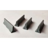 YEL JERSEY BARRIERS 4 PACK