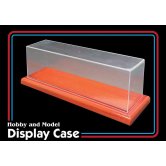 RAP DISPLAY CASE w/ WOODEN BAS