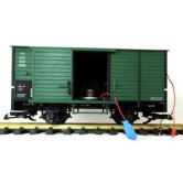 LGB BOXCAR w/ STEAM SOUND