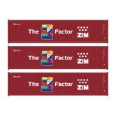 WKW CONTAINER 40FT 3 PACK ZIM