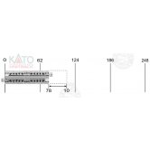 KATO EXPANSION TRACK 3-4 1/4"
