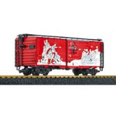 LGB USED BOXCAR COKE w/ POLAR