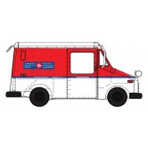 WKW MAIL TRUCK CANADA POST
