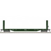 ATL BULKHEAD FLATCAR BC RAIL