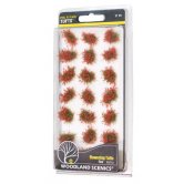 WS PEEL N PLACE TUFTS RED FLOW