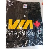 GT T-SHIRT XL VIA RAIL CANADA