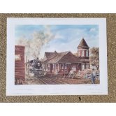 WF PRINT 1956 GODERICH STATION
