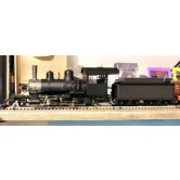BACH USED 2-8-0 w/DCC PAINTED