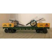 KLINE FLATCAR w/CANNONS VALLEY