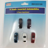 RIH AUTOMOBILE 5 PACK ASSORTED